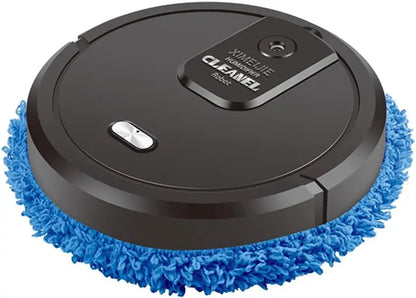 NEWEST  Intelligent Mop Robot-2in1 Wet and Dry Robot for Wooden and Tile Floors, Quiet (60 dB) 30 Minutes Operating Time USB Charger